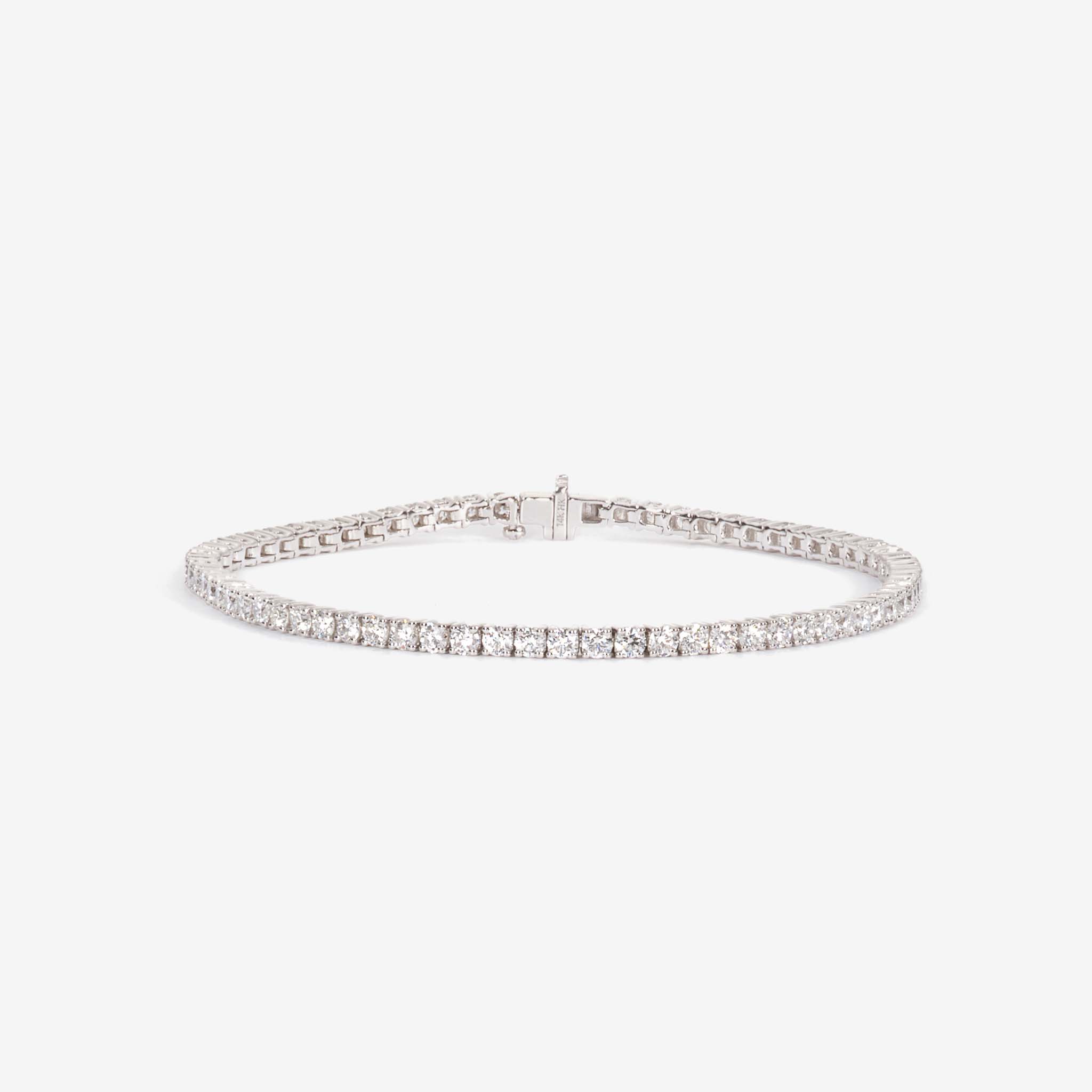 14K Gold Celestial River Full-Tennis Bracelet