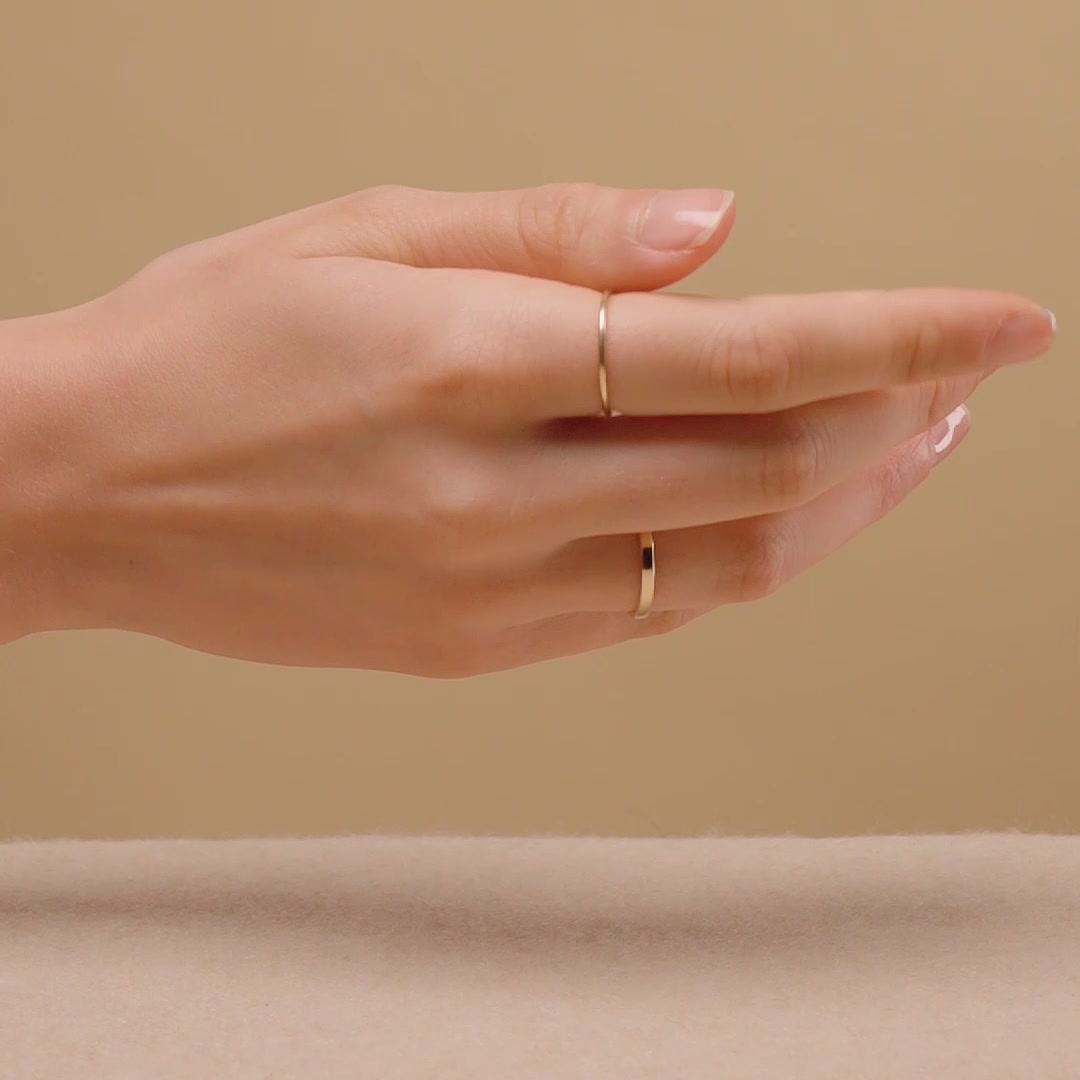 Gold Stacking Ring - Liv