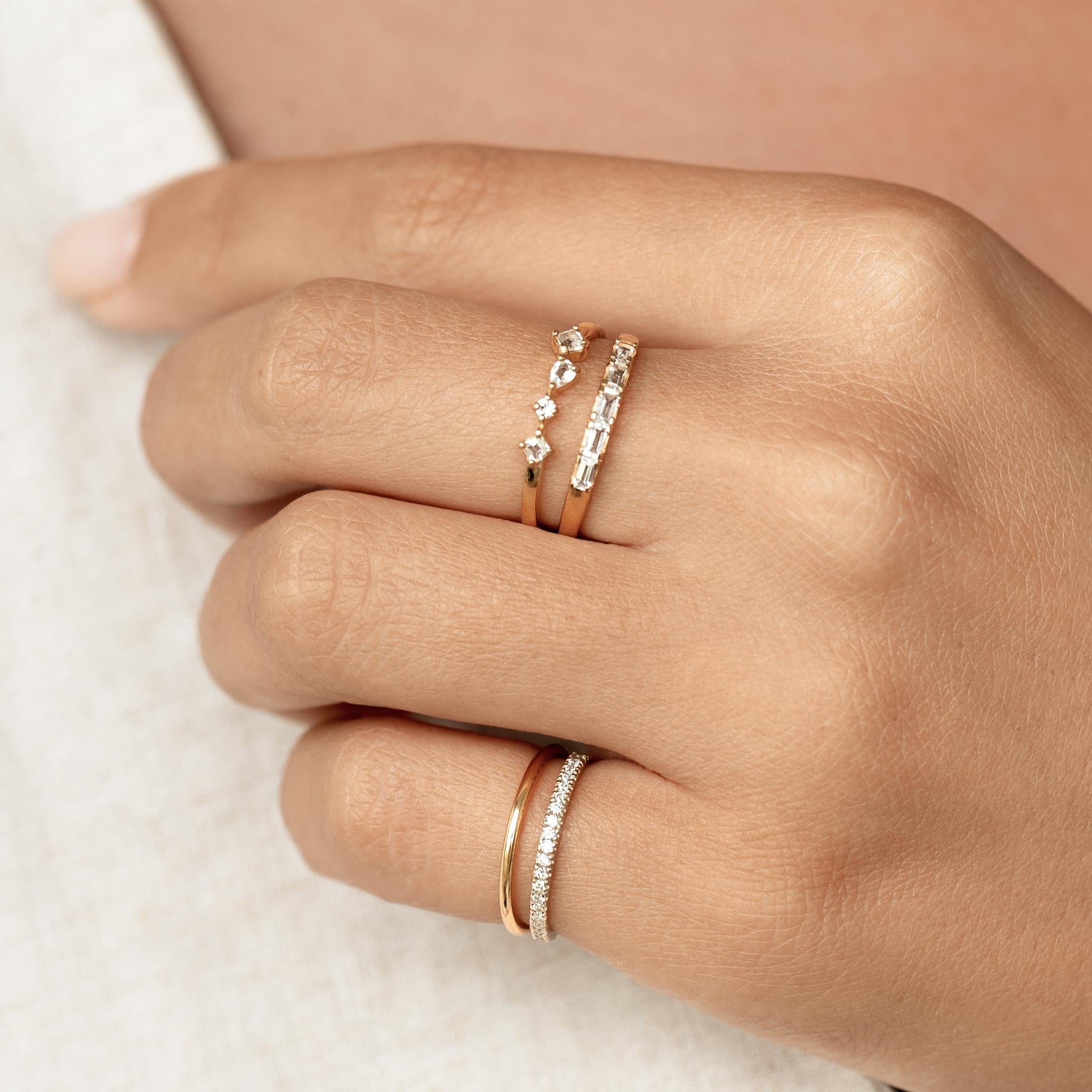 Gold Stacking Ring - Liv